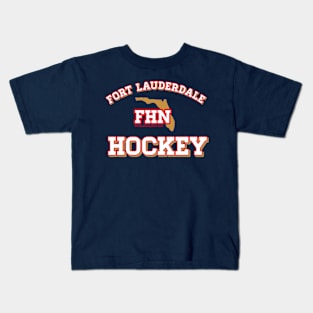 Fort Lauderdale Hockey 2 Kids T-Shirt